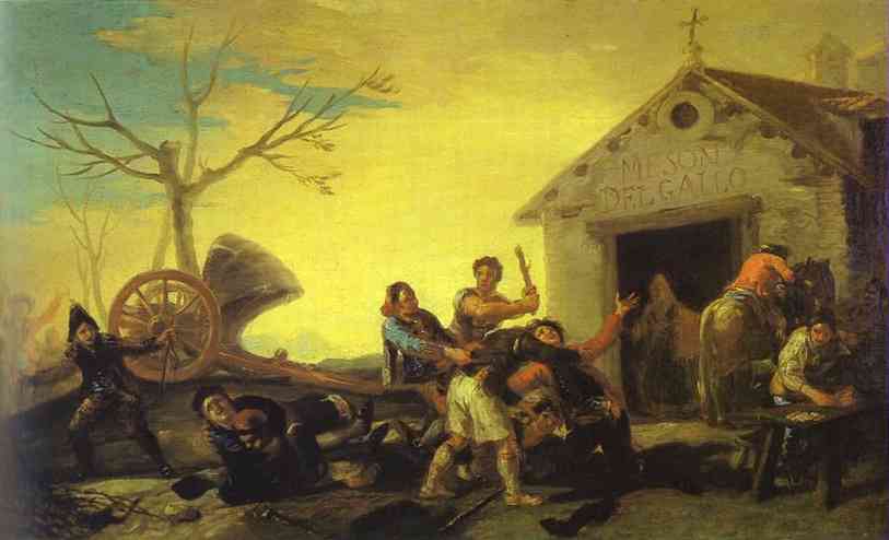 Fight at Cock Inn